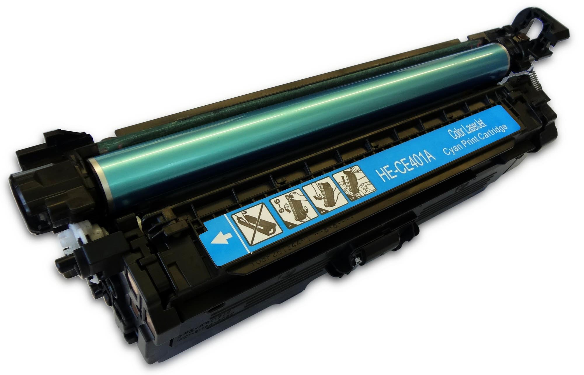 HP 507A (CE401A) Cyan Remanufactured Laser Toner Cartridge